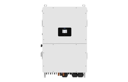 Front view with LCD and keypad