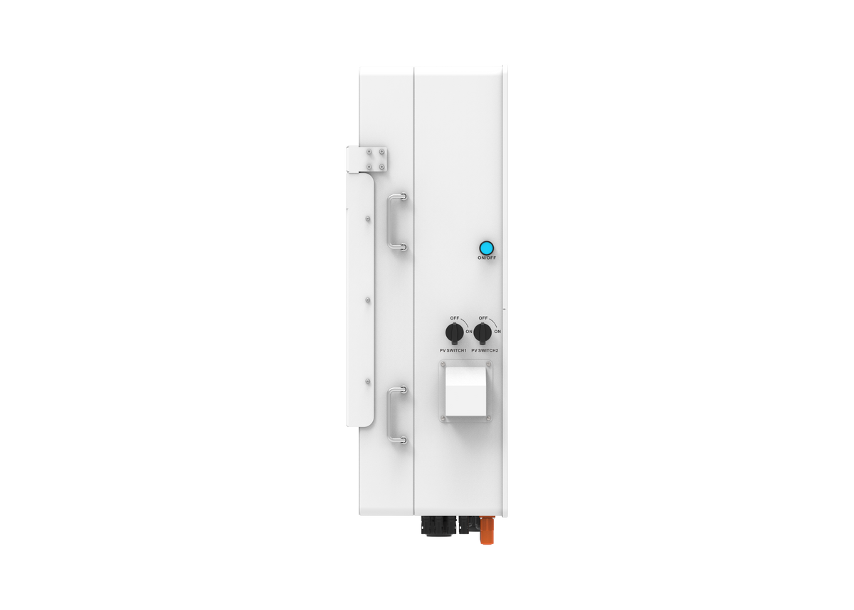 Side view, dual PV isolators