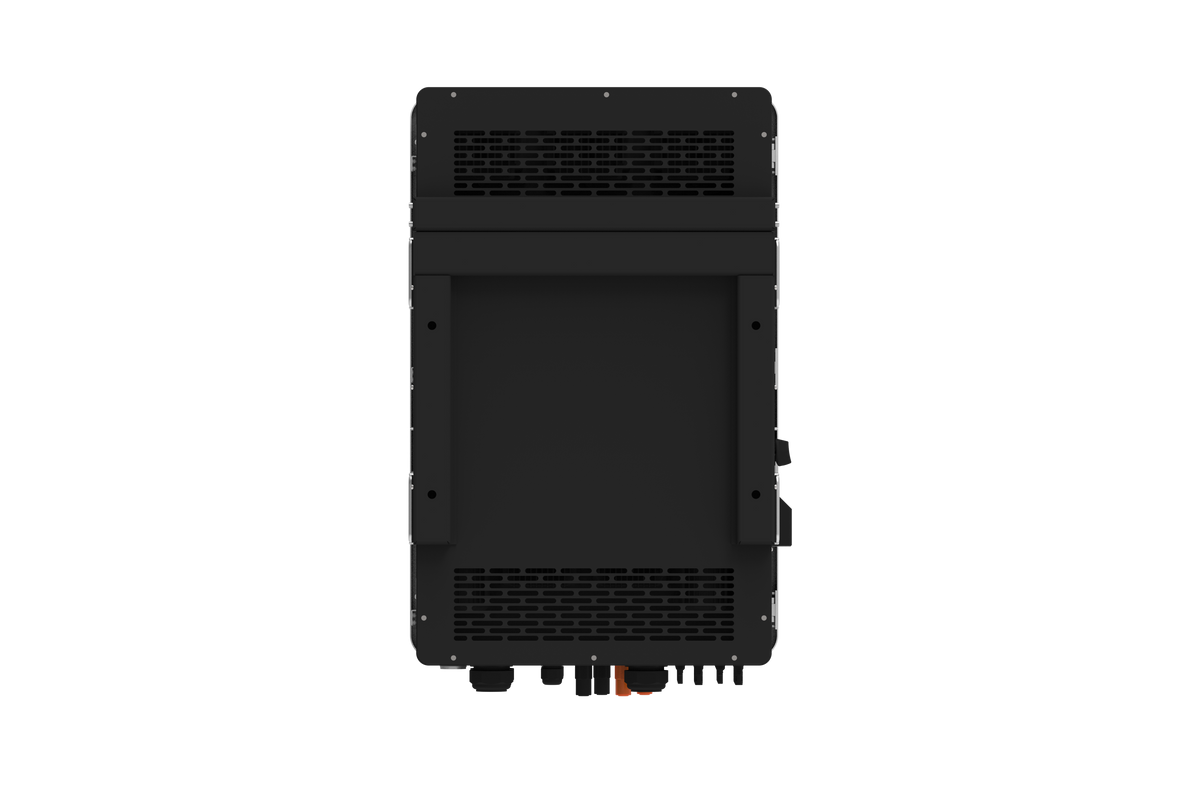 Rear view, smart air cooling
