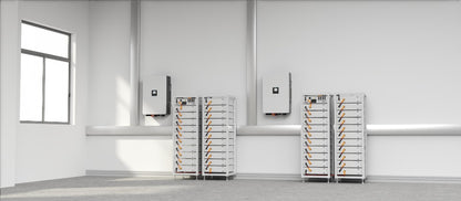 On-site wall-mount with high-voltage BOS-A cabinet