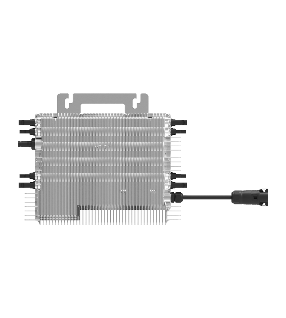 Front view, four DC pairs and AC lead