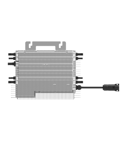 Front view, four DC pairs and AC lead