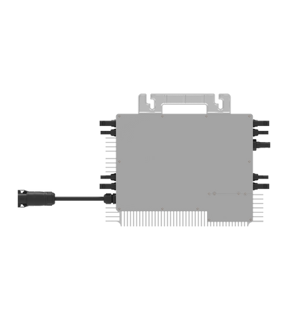Rear view, 4-MPPT cabinet