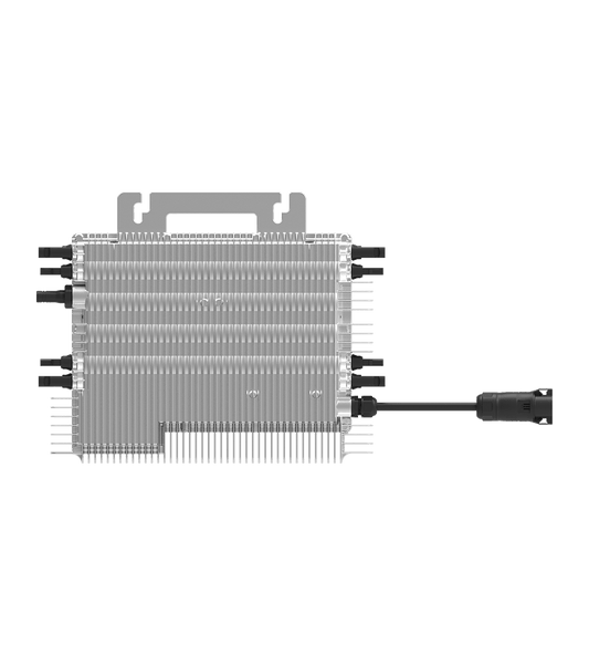 Front view, four DC pairs and AC lead