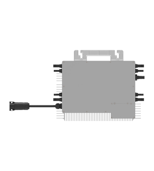 Rear view, 4-MPPT cabinet