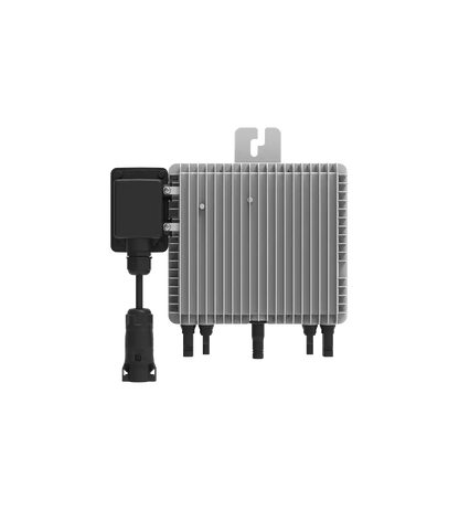 Front view, heatsink, DC pair and AC lead