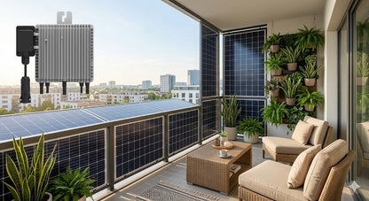 Two-module balcony install